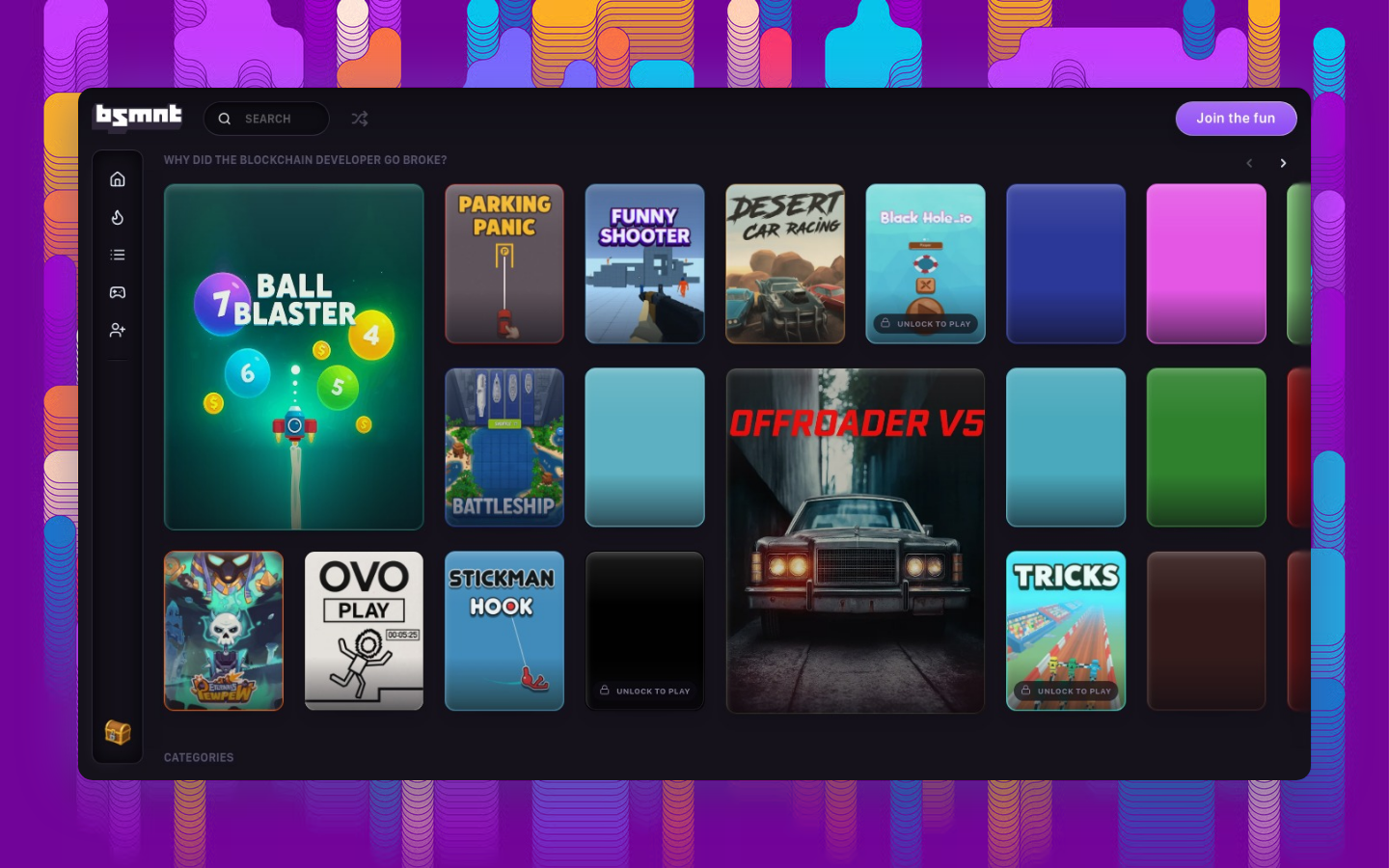 Basement.fun app